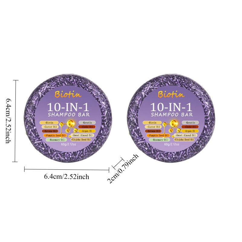 2PCS10-in-1 Biotin Shampoo Soa - đánh giá và giá Biotin Hair Growth