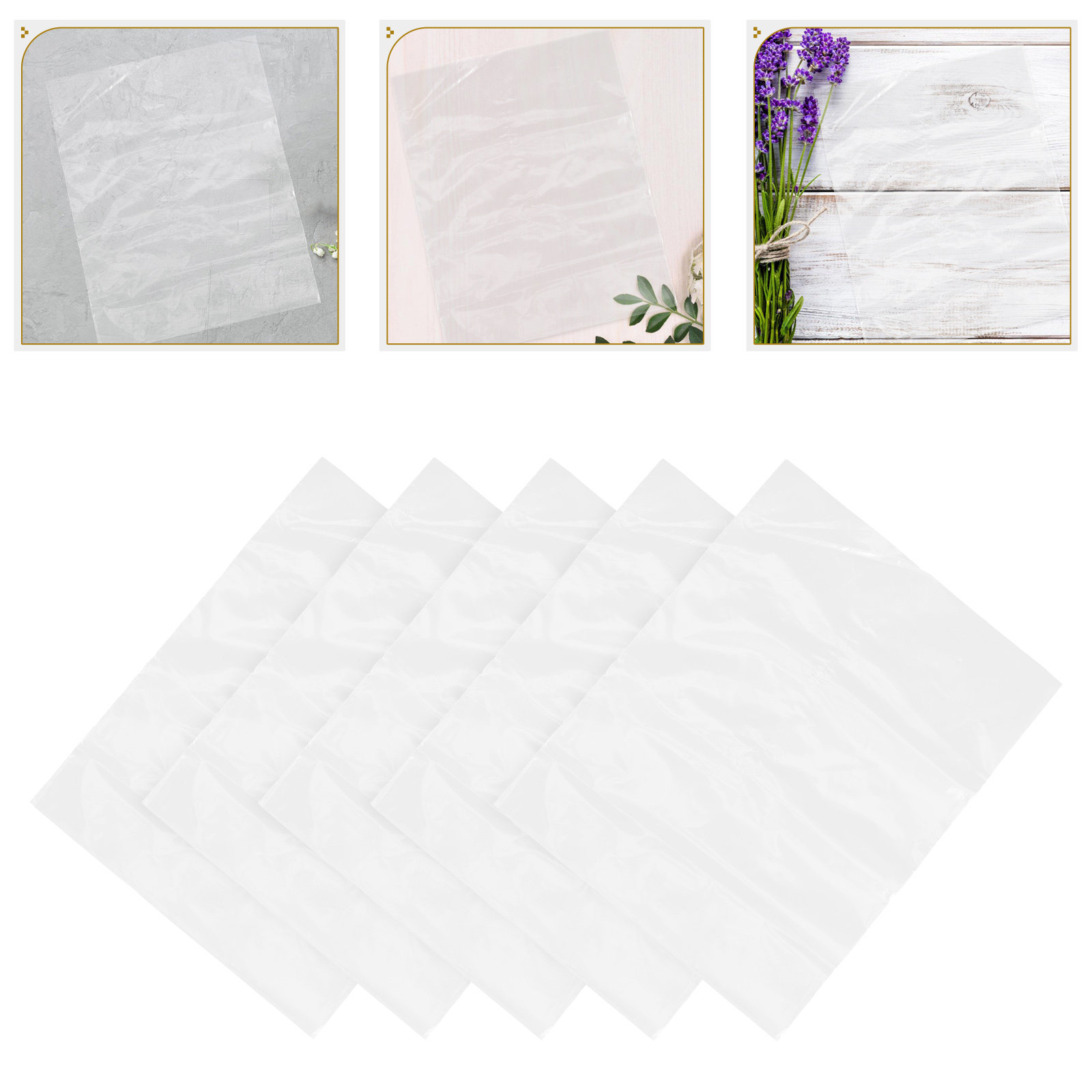 50pcs Flower Bags Plastic Fres - đánh giá và giá Nutrition & Fitness Hub Photos