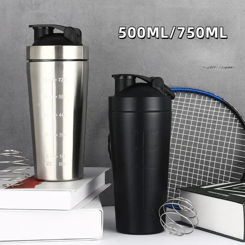 Stainless Steel Protein Shaker - đánh giá và giá Fitness With Nutrition