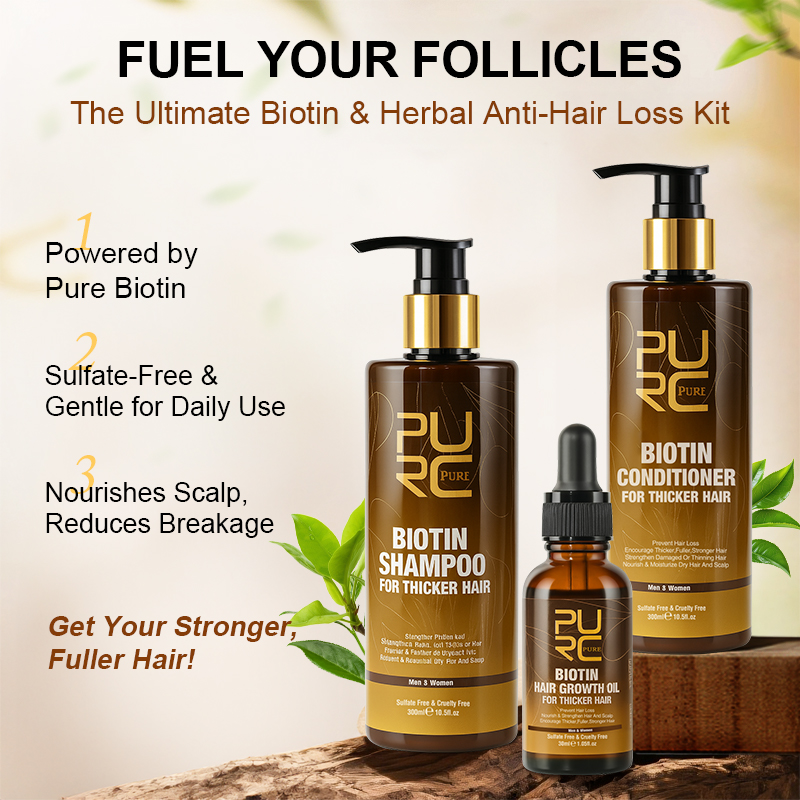 PURC Biotin Hair Growth Oil Sh - đánh giá và giá Biotin Hair Growth